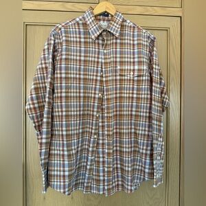 Vintage Klein Grand Rapids Grandpa plaid casual button down / LG